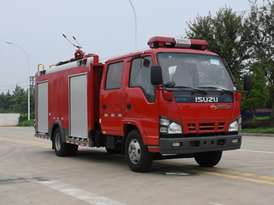 庆铃600P 2吨泡沫消防车